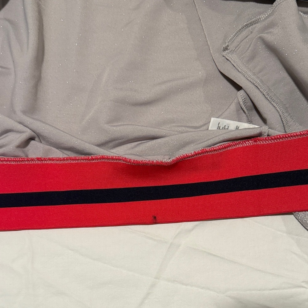 Fila Silver Jacket with Red and Black Trim - Picture 4 of 5